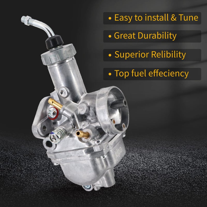 KIPA Carburetor For Yamaha Timberwolf 250 YFB250 YFB 250 ATV 1992-2000 With Mounting Gasket Fuel Filter OEM # 4BD-14101-03-00 - Image 5